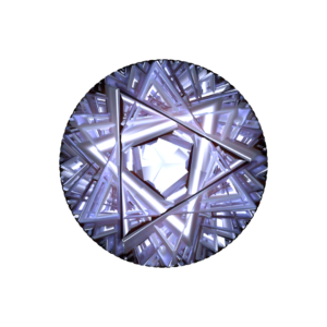 "Digital Chrystal" artwork by Thor Stiefel 2024