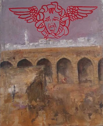 Abstract painting by Thor Stiefel